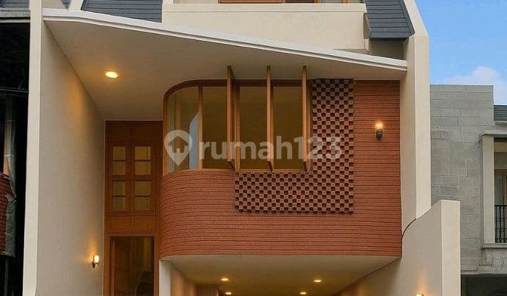 Brand New Rumah Baru 4,5 Lantai di Rawamangun Cipinang Jak Tim