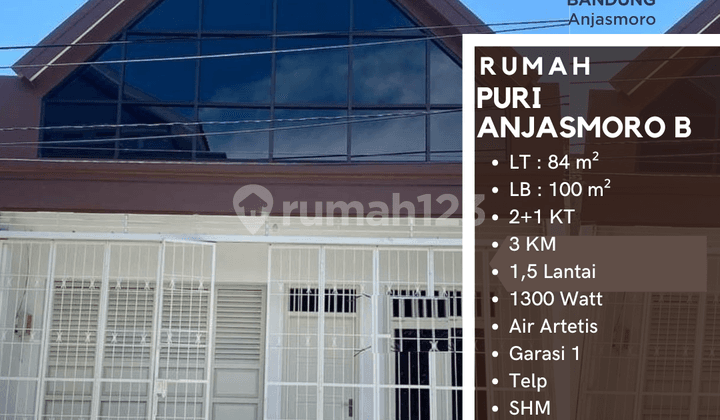 Dijual Rumah Bagus 1,5 Lt Puri Anjasmoro B Semarang Barat