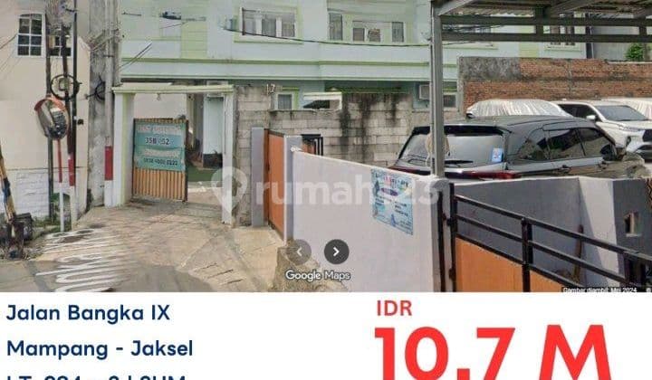 Lelang Rumah Kost Mampang Jakarta Selatan