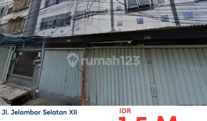 Lelang Ruko Jelambar 4 Lantai Murah