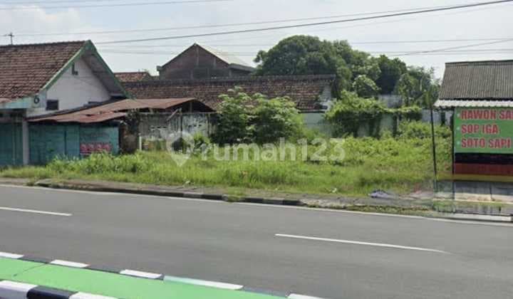 Tanah Super Strategis Dekat Pintu Tol Kartasura Solo Di Jalan Raya Semarang Surakarta