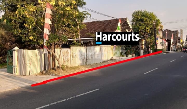 Tanah Strategis Pinggir Jalan Raya Utama Di Jebres, Solo