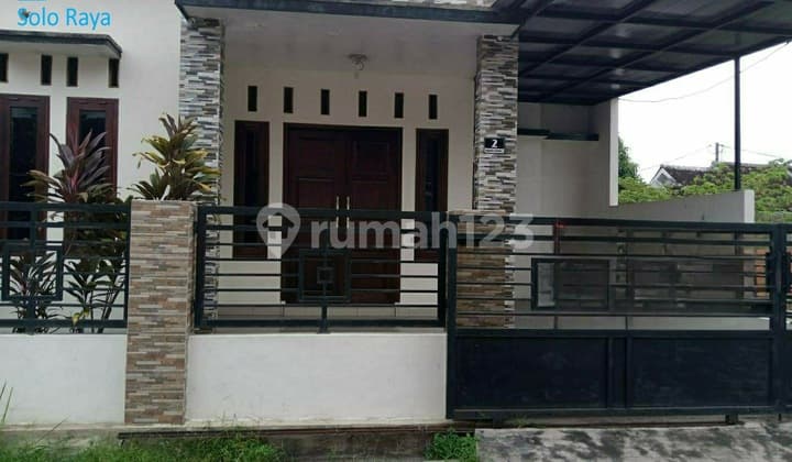 1.5-Story Ready-to-Live House in Gumpang, Kartasura, Solo Cluster