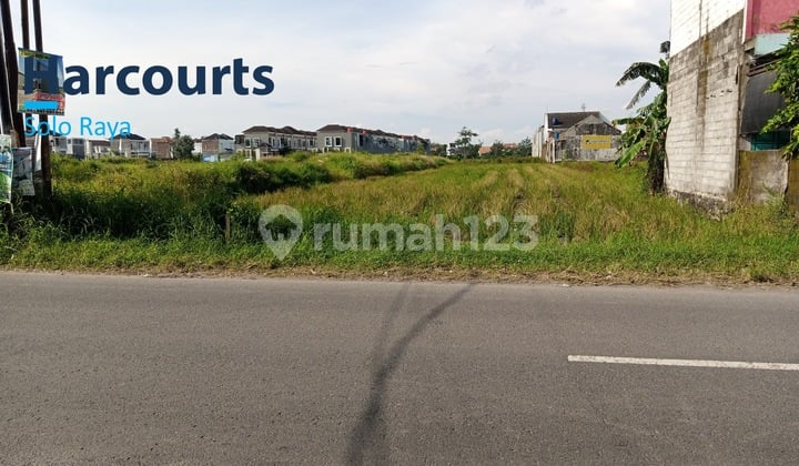 Tanah Strategis Di Pinggir Jalan Utama & Kawasan Perumahan Di Gentan