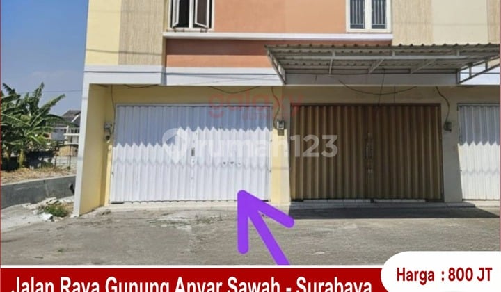 Ruko Baru 2 Lantai di Gunung Anyar Sawah Surabaya