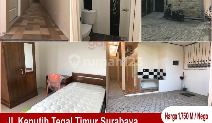 Rumah Kos Daerah Keputih Tegal Timur Surabaya