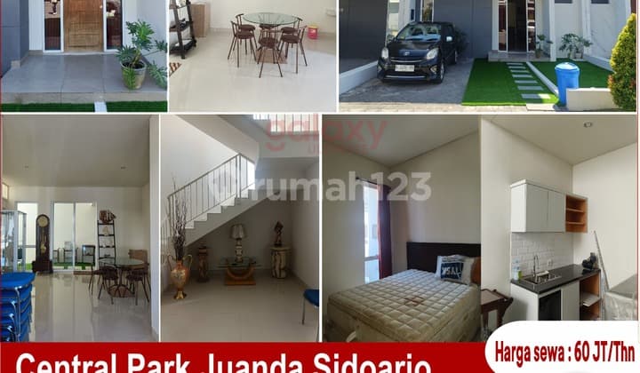 2-Story Furnished House in Central Park Juanda Sidoarjo