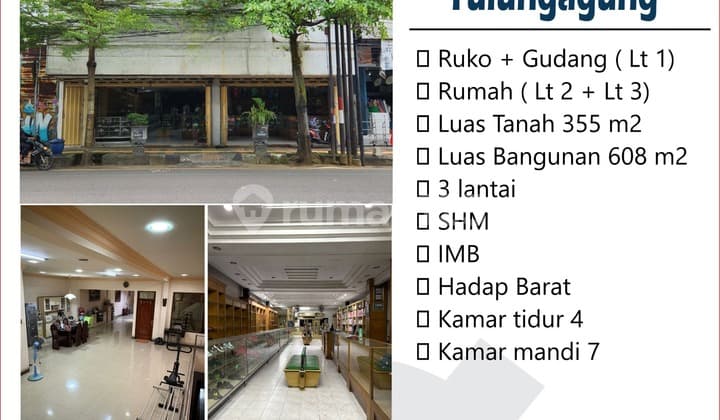 Ruko Daerah Jalan Panglima Sudirman Trenggalek