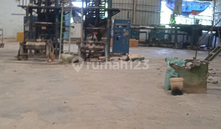 Gudang 5000M² Ex Pabrik Plastik di Babelan Bekasi