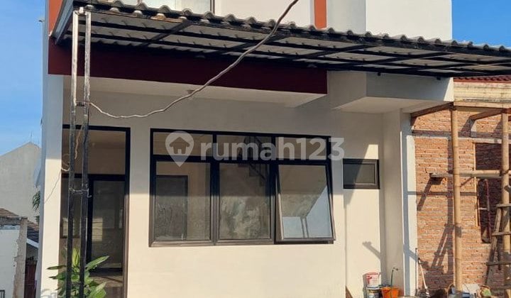 Rumah Dlm Cluster Jatirahyu Pondok Melati Design Modrn Scandinavian