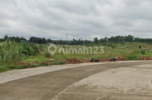 Dijual Cepat dan Murah 220 Rb Mtr Tanah Komersial Dipinggir Jalan Raya Karawang Barat