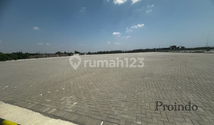 Disewakan open yard 10.000m2 dlm kws industri marunda jakarta