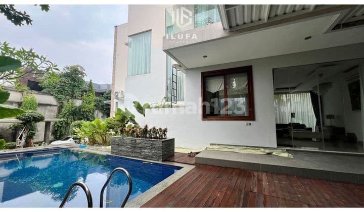 Disewakan Townhouse Murah 2kav, Furnished Area Pejaten Kemang