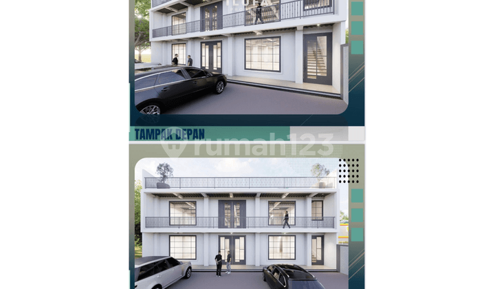 Disewakan Gedung 3Lt Parkiran Besar Lokasi Stratgeis Antasari