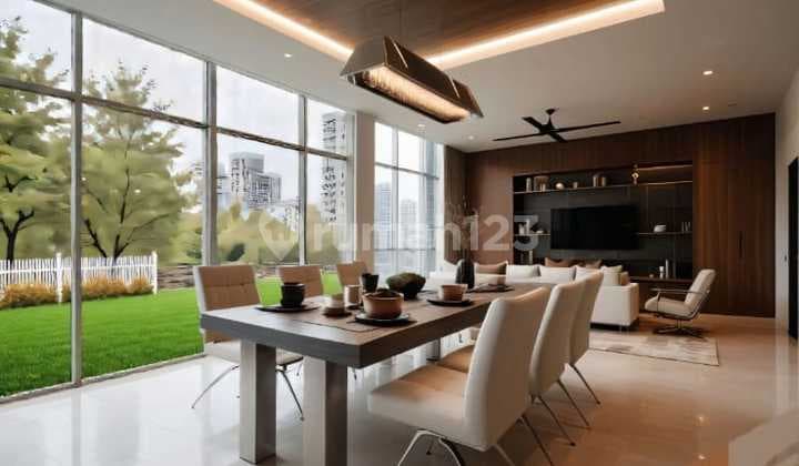 Dijual Cepat Rumah Brand New 2 Lantai dengan Design Contemporary di Bsd City