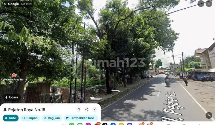 Dijual Murah Dibawah Njopling Hoek di Pejaten Jakarta Selatan