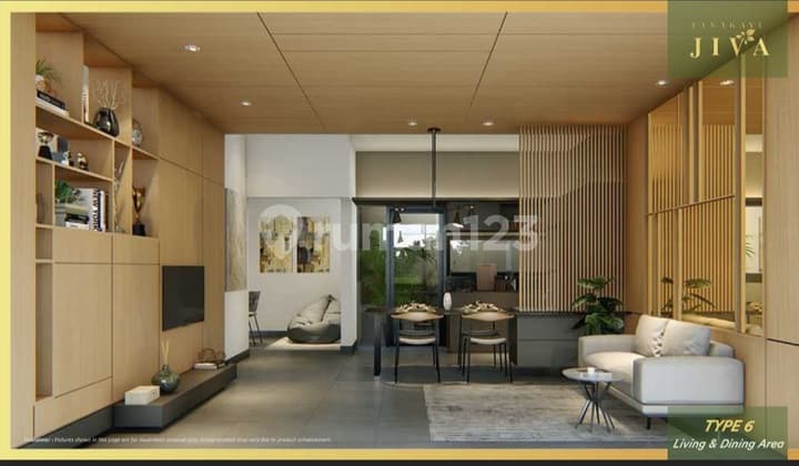 Rumah Brand New.2lantai Furnished Siap Huni.di.tanakayu.bsd