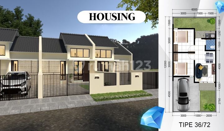 Rumah Strategis Selangkah Dari Bandara Juanda, Pabrik, Fasilitas Umum Kawasan Sudah Terbentuk