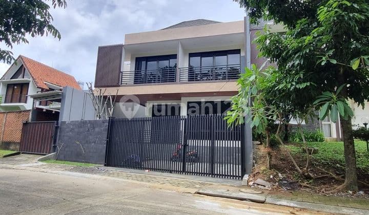 Rumah Siap Huni Depan Area Hijau Di Cluster Santorini Sentul City Bogor