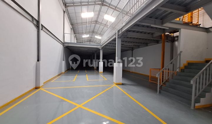 Gudang Baru Plus Office di Kalideres Luas 400 akses container 40ft