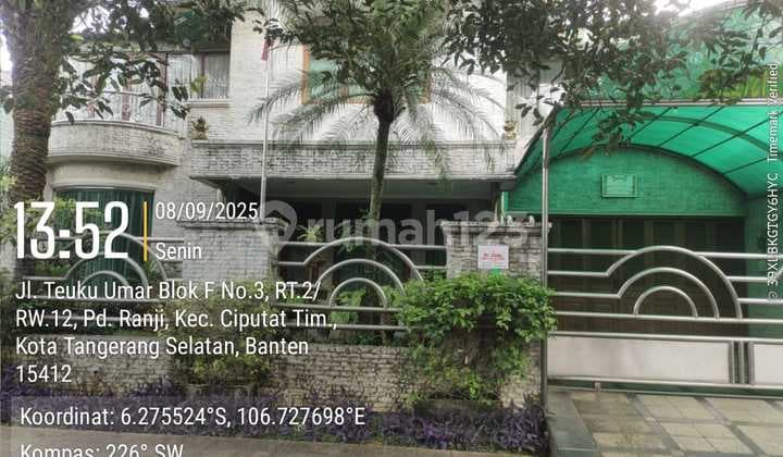 Rumah Dijual Di Menteng Bintaro Tangsel