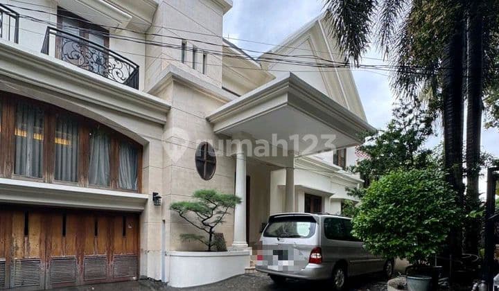 Dijual Rumah Kebayoran Baru Wijaya Area Bebas Banjir