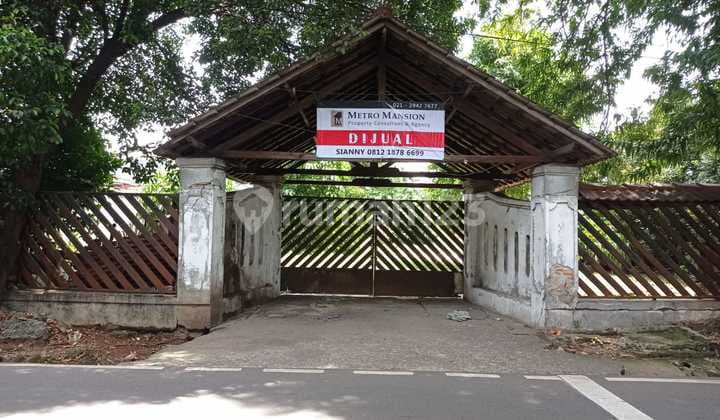 Tanah di Jl Raya Saidi Petukangan Jaksel Dekat Pintu Toll Meruya