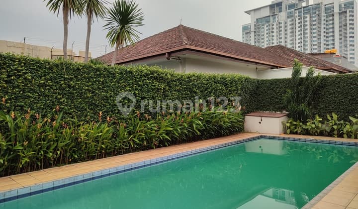 Rumah 1 Lantai Dg Pool Ada 3 Rumah di Area Cipete Kebayoran Baru
