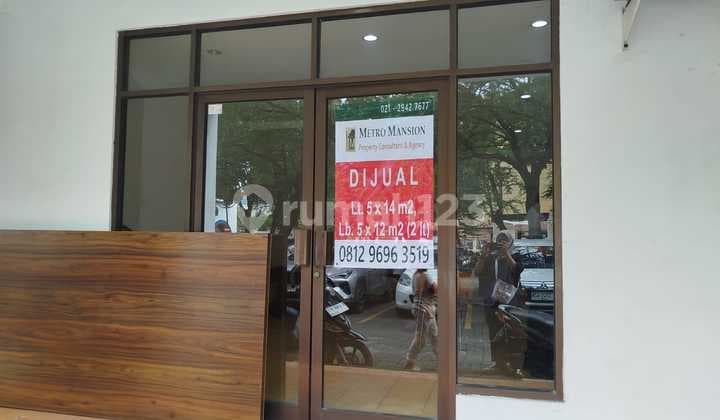 Ruko 2lantai Area Sentra Menteng Bintaro Jaya Sebrang Lotte Mart