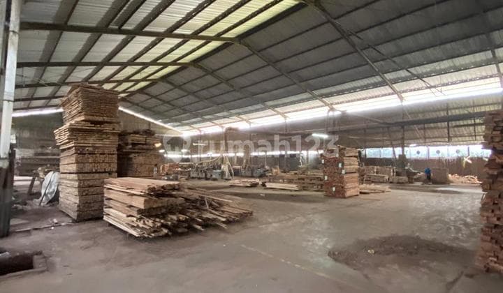 Gudang Lt 1,2 Ha akses Container 40 Ft di Kawasan Industri Jatake