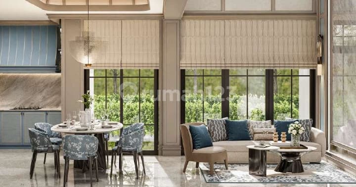 Rumah Berkonsep French Classic 3 Lantai di The Spring