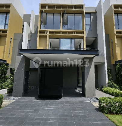 House L 10 with Private Elevator 3 Floors Near Culinary at Enchante BSD