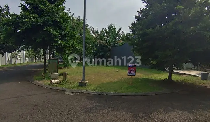 Jarang Ada Kavling Hoek Depan Taman Cluster Simplicity Bsd City