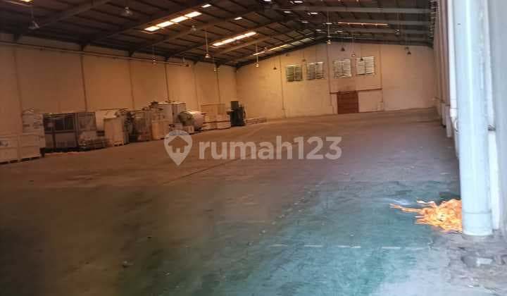 Gudang Mandiri Bagus Dgn Office Luas Akses 40 Ft Dekat Akses Tol di Bitung Tangerang