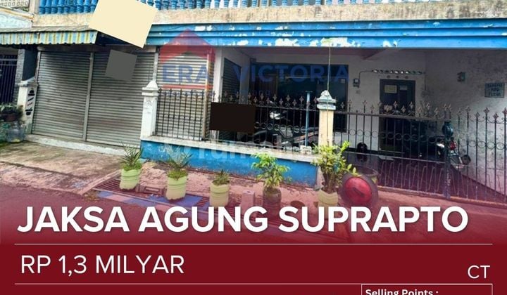 Rumah Bangunan Lama Lokasi Tengah Kota Cocok Direnovasi Untuk Dijadikan Kos-kosan Dekat Rssa, Sekolah Corjesu, Perkantoran, Rumah Sakit Lavalete