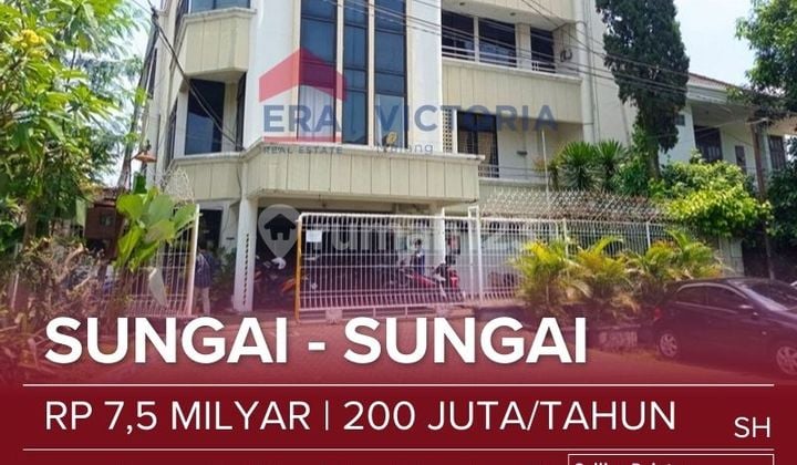 Dijual / Disewakan Ruang Kantor 3 Lantai - Tengah Kota Malang