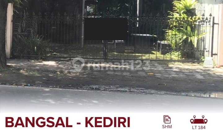 For Sale Land in the Center of Kediri City, Bangsal Area, Along the Main Road Kediri - Wates