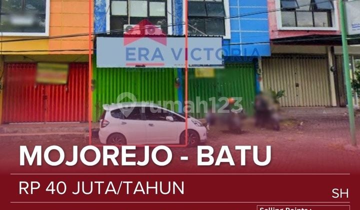 Ruko Disewakan Bangunan 2 Lantai Di Jalur Utama Malang-batu, Cocok Untuk Berbagai Usaha, Dekat Krematorium Batu