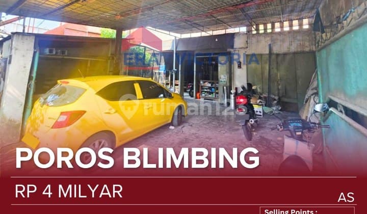 Rumah Strategis Blimbing - Lokasi Emas Pinggir Jalan Besar!