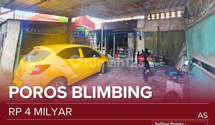Rumah Strategis Blimbing - Lokasi Emas Pinggir Jalan Besar!