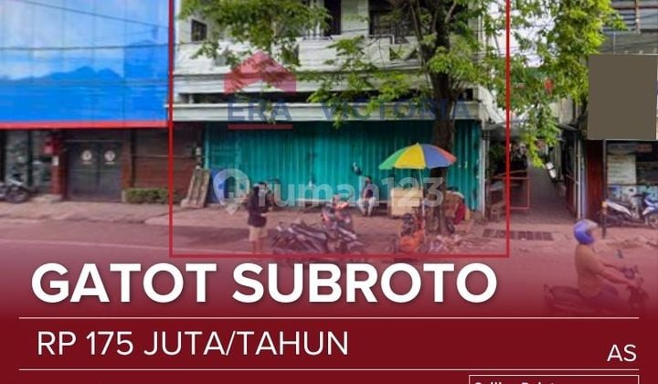 Ruko Sewa Pinggir Jalan Poros dan Ramai Usaha Searah dengan Kampung Warna Warni, Pasar Besar Cocok untuk Segala Usaha