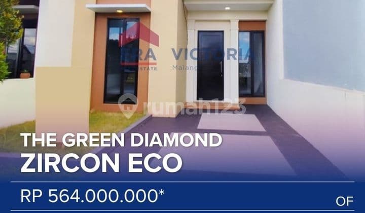 Cari Rumah Impian? Rumah Ini Jawabannya! Hunian Minimalis Dengan Desain Modern Dan Lingkungan Eksklusif. Siap Huni, Siap Bahagia! Bernuansa Modern Hijau Di Kota Malang