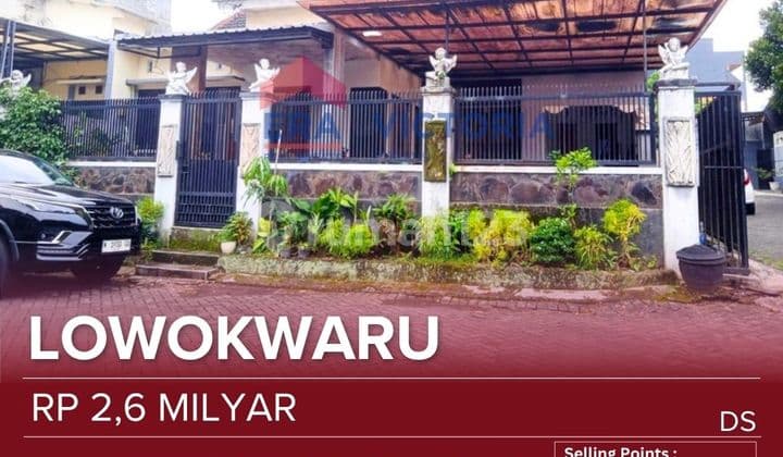Strategic Corner House for Sale - Campus Area & Suhat Malang