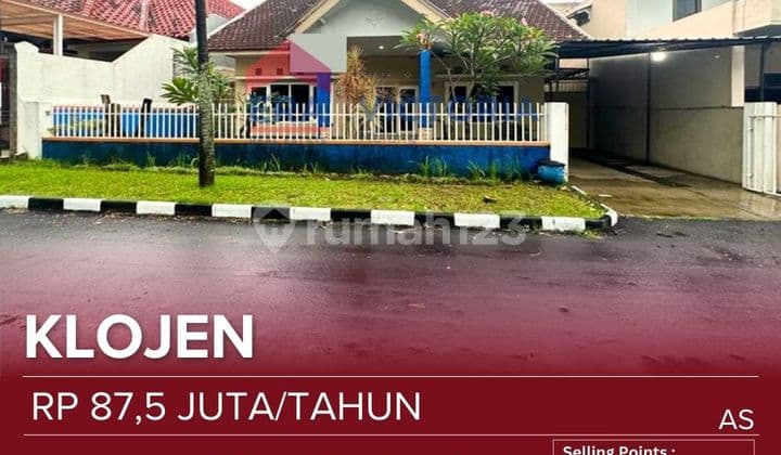 Rumah Disewakan di Kawasan Buah Buahan Klojenlokasi Dekat :Raya Langsepperum Ijen Nirwanacyber Mallkampus Unmermall Mog