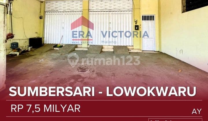 Ruko + Rukos Aktif Jual Lokasi Strategis Kawasan Ramai Dearah Pertokoan Dekat Uin, Ub,um,matos,transmart, Itn Kampus 1, Umm, Pusat Kuliner Cocok Untuk Bisnis Atau Usaha