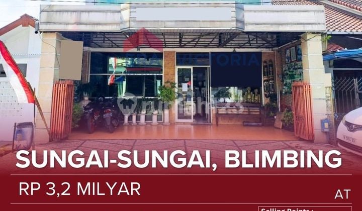 Business Area in Blimbing Tengah, City Row, Wide Street, Safe and Quiet Environment, Near Mutiara Bunda Hospital, Ciliwung Culinary, Suitable for Bakery, Office, Other Businesses.