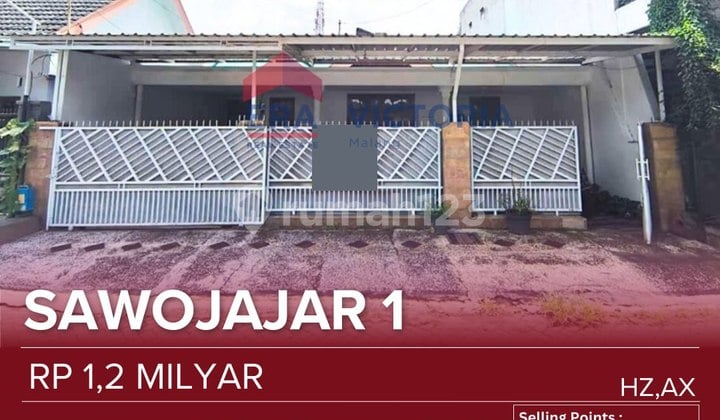 For Sale House Near Telkom Vocational High School Near Sawojajar Toll, Sdn Lesanpuro, UM 2 Campus, 15 Minutes to Abd Saleh Airport