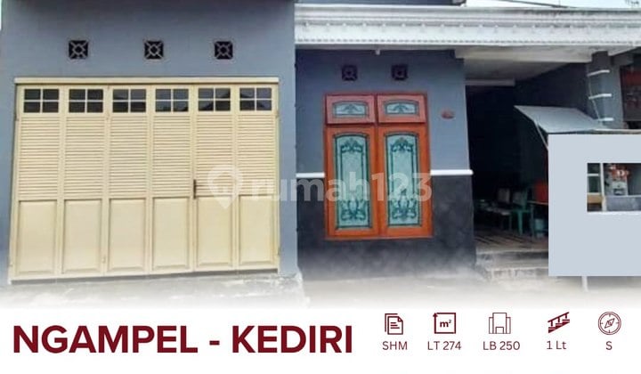 Dijual Rumah Bagus Terawat & Siap Huni Di Ngampel Mojoroto Kota Kediri Dekat Unp