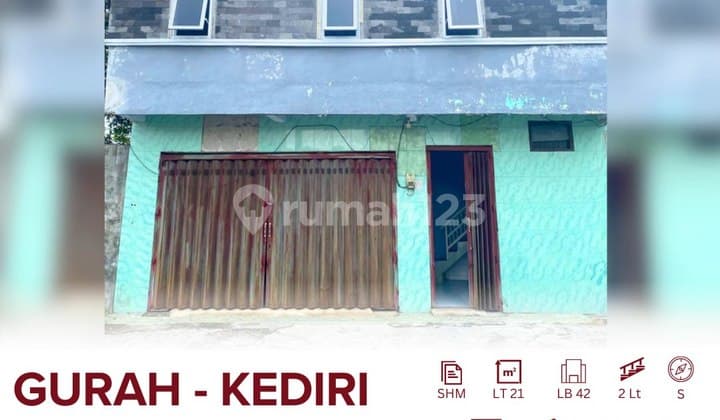 Dijual Ruko Posisi Hook di Gurah Kab Kediri