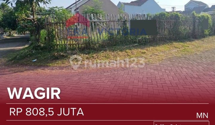 Tanah Jual Lokasi Strategis Perumahan Tenang, Nyaman, Sejuk dengan Kontur Perbuktitan One Gate System, Keamanan 24 Jam, Taman Bermain, Posisi Kavling Hookdekat Pusat Kota Malang, Pabrik Rokok, Pasar Kawasan Industri Cocok untuk Hunian